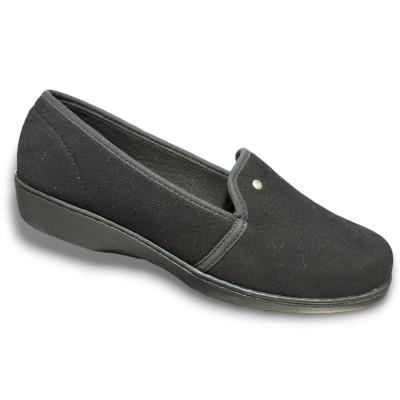 Romulo Casual Textil Negro Mujer Ref 3811